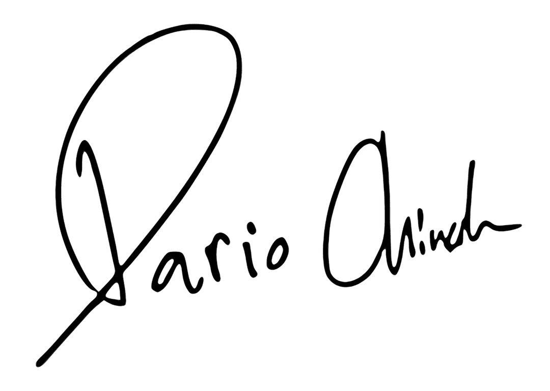 Dario's signature