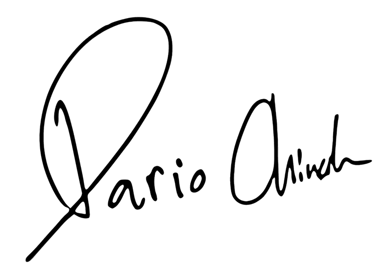 Dario's signature