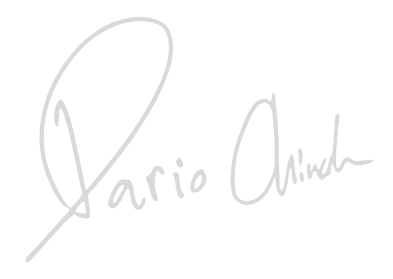 Dario's signature